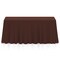 Lann's Linens 10 Pack Rectangular Tablecloths, Washable Polyester Fabric Table Cloth for Dining Tables, Parties, Restaurants, Weddings